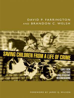 cover image of Saving Children from a Life of Crime